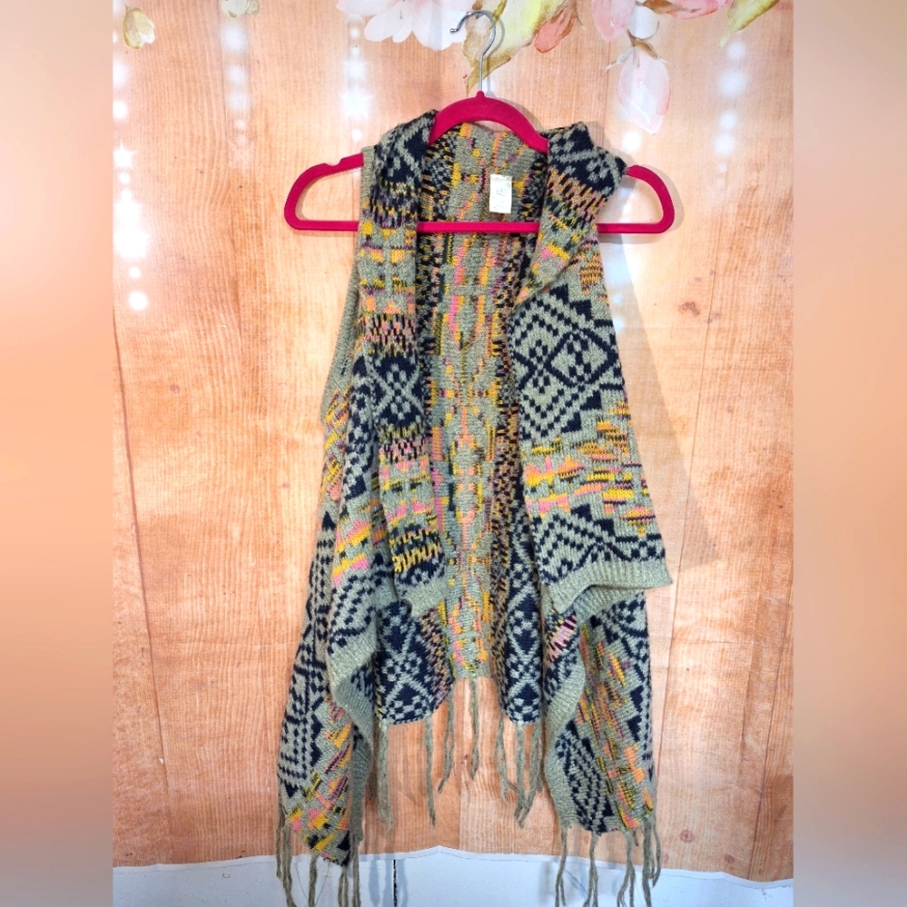 Women's Multicolor Cardigan Sweater